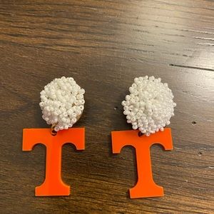 Beaded Tennessee Earrings